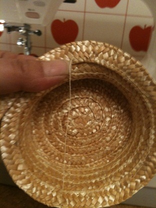 Blythe カンカン帽子の作り方 ストローハット 小さな楽園cocomo Santorini